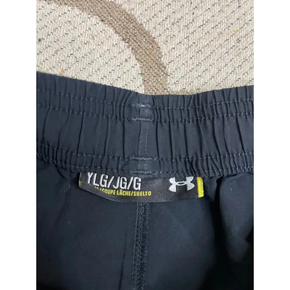 Nike Under Armour Girls Running Shorts 3-Piece Bundle Youth Large Athletic